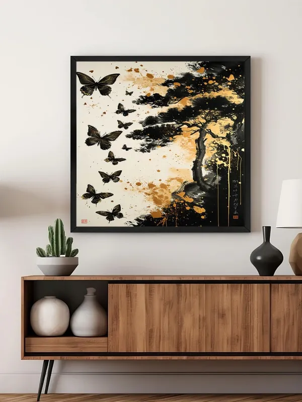 Box_Fiber_Frame_Butterfly_Journey_Canvas-Wrapped_Painting_-_24X24_Inch_-_Elegant_Nature_Artwork_for_Tranquil_Interiors_(BLF24X240427)
