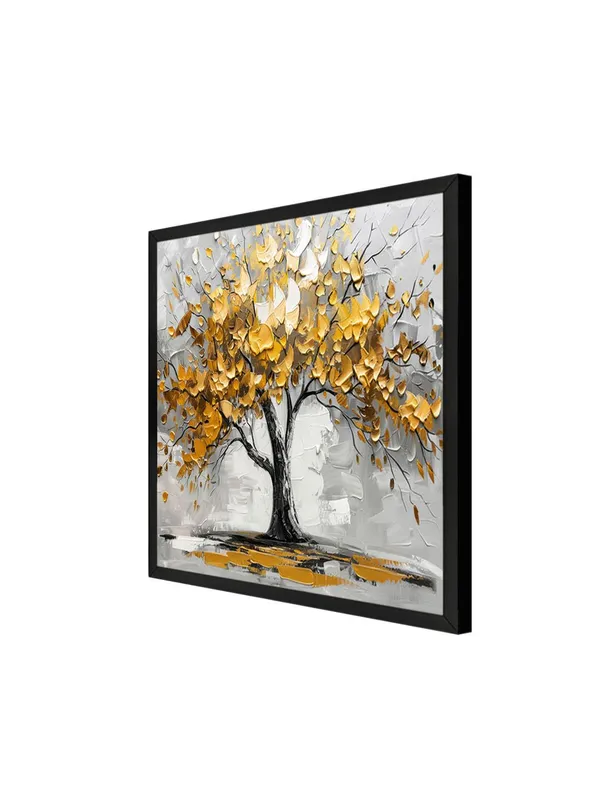 Box_Fiber_Frame_tree_art_with_yellow_leaf_and_white_abstract_effect_modern_art_wall_painting_for_bedroom_abstract_painting_for_living_room_(BLF24X240218)