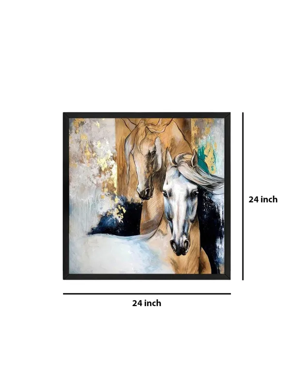 Box_Fiber_Frame_Grace_and_Power:_Majestic_White_Horses_in_Motion,_a_Dynamic_Canvas_Painting_for_Animal_Lovers_and_Contemporary_Art_(BLF24X240301)