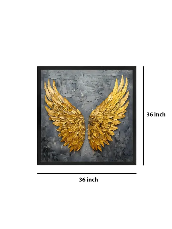 Box_Fiber_Frame_Golden_Angel_Wings_Canvas-Wrapped_Painting_36X36_-_Inspirational_Wall_Art_(BLF36X360452)