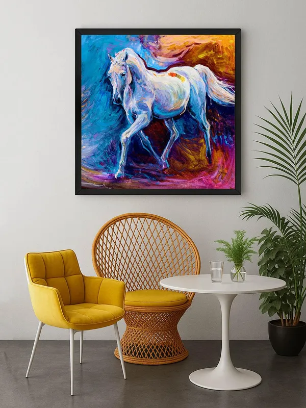 Box_Fiber_Frame_Galloping_Horse_Canvas-Wrapped_Painting_36X36_-_Dynamic_Equine_Art_(BLF36X360459)