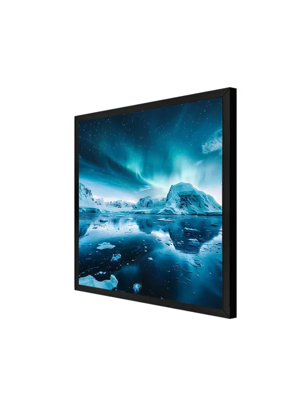 Box_Fiber_Frame_Northern_Lights_Reflected_in_Water_Canvas-Wrapped_Painting_24X24_-_Nature's_Wonder_Art_(BLF24X240337)