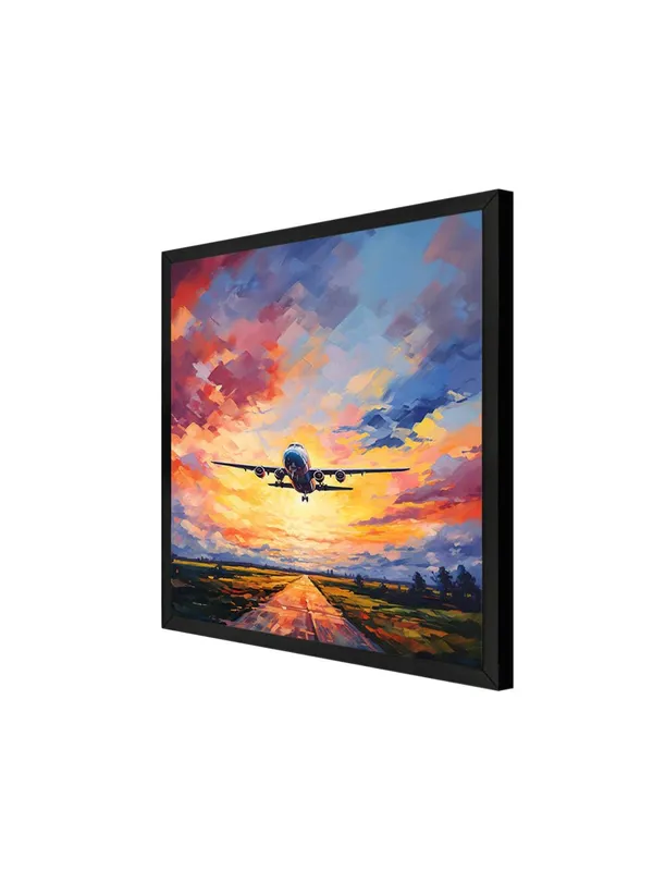 Box_Fiber_Frame_Lily_Pond_Canvas-Wrapped_Painting_24X24_-_Tranquil_Water_Lily_Scene_(BLF24X240464)