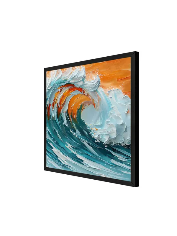 Box_Fiber_Frame_Colorful_Bouquet_Canvas-Wrapped_Painting_24X24_-_Flower_Petals_Art_(BLF24X240467)