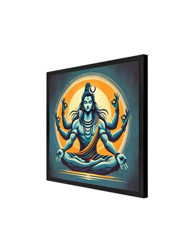 Box_Fiber_Frame_Divine_Shivlinga_Puja_Canvas_Painting_:_Sacred_Hindu_Ritual_Art_Featuring_Shivling,_Flowers,_and_Bells_for_Temple_and_Home_Sanctuaries_(BLF36X360280)