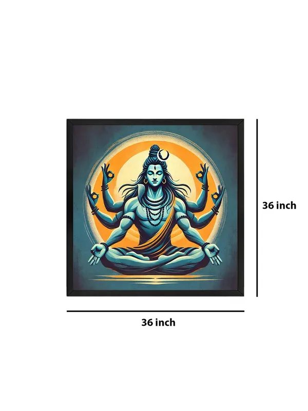 Box_Fiber_Frame_Divine_Shivlinga_Puja_Canvas_Painting_:_Sacred_Hindu_Ritual_Art_Featuring_Shivling,_Flowers,_and_Bells_for_Temple_and_Home_Sanctuaries_(BLF36X360280)