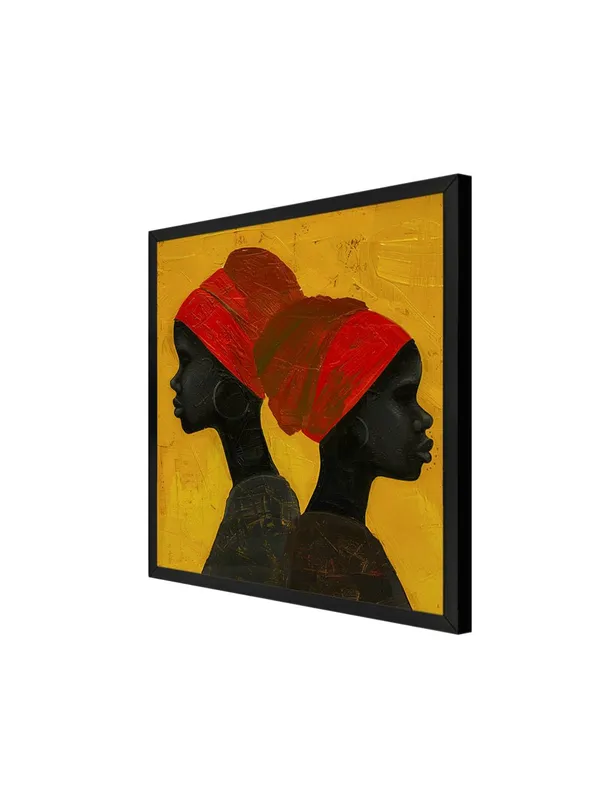 Box_Fiber_Frame_Modern_African_Silhouette_Canvas-Wrapped_Painting_36X36_�_Bold_African_Art_Decor_(BLF36X360478)