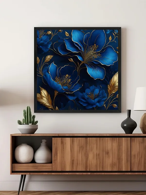 Box_Fiber_Frame_Elegant_Blue_and_Gold_Floral_Art_Print_-_Luxurious_Botanical_Wall_Decor_for_Sophisticated_Home_Interiors_(BLF36X360136)