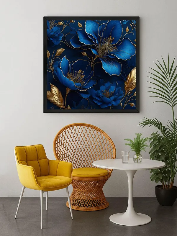 Box_Fiber_Frame_Elegant_Blue_and_Gold_Floral_Art_Print_-_Luxurious_Botanical_Wall_Decor_for_Sophisticated_Home_Interiors_(BLF36X360136)