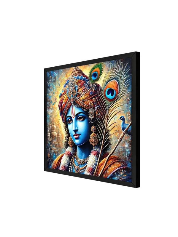 Box_Fiber_Frame_Lord_Krishna_Canvas_Painting:_Vibrant_Portrait_with_Peacock_Feathers_and_Sacred_Jewelry_for_Spiritual_and_Cultural_Home_D�co_(BLF24X240282)