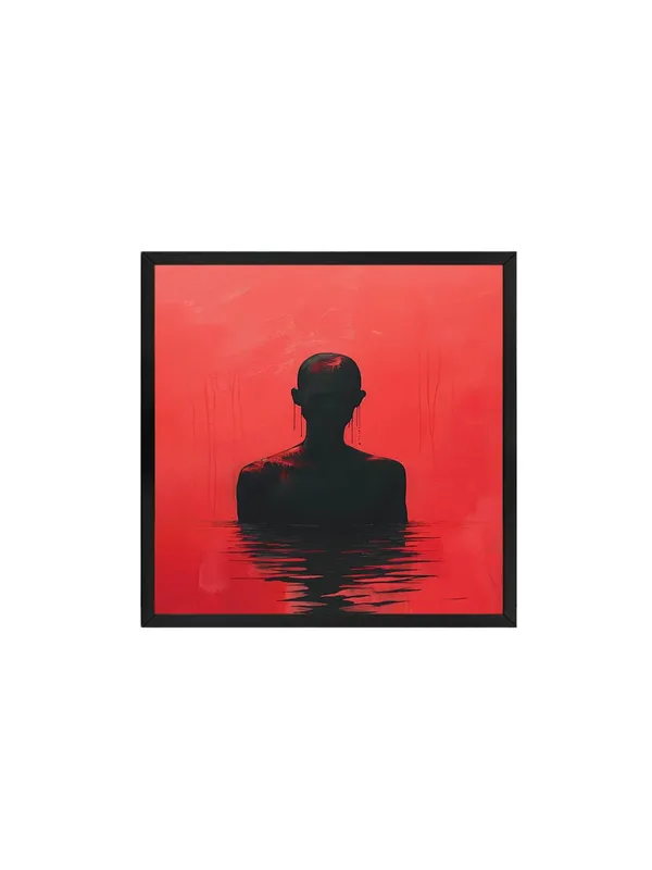 Box_Fiber_Frame_Reflective_Back_Silhouette_Canvas-Wrapped_Painting_-_Size_24X24_-_Calm_and_Meditative_Art_(BLF24X240366)