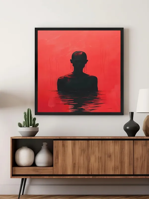 Box_Fiber_Frame_Reflective_Back_Silhouette_Canvas-Wrapped_Painting_-_Size_24X24_-_Calm_and_Meditative_Art_(BLF24X240366)
