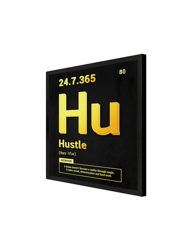 Box_Fiber_Frame_Motivational_'Hustle'_Typography_Canvas-Wrapped_Painting_24X24_-_Office_Decor_Art_(BLF24X240332)