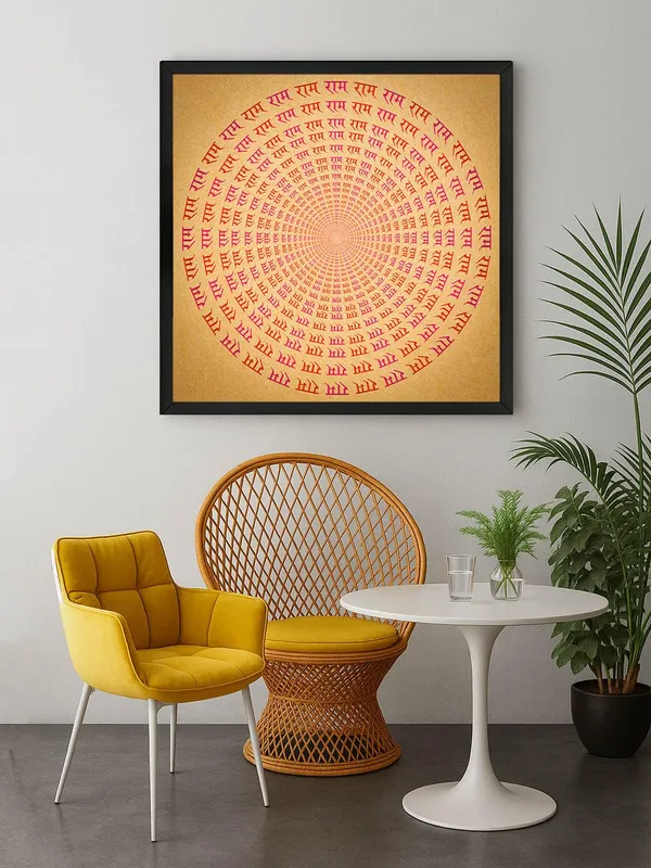 Box_Fiber_Frame_Colorful_Ram_Naam_Mandala_Canvas_painting:_Spiritual_Art_with_Vibrant_Sanskrit_Inscriptions_for_Meditation_and_Devotional_Spaces_Wall_Art_(BLF36X360273)