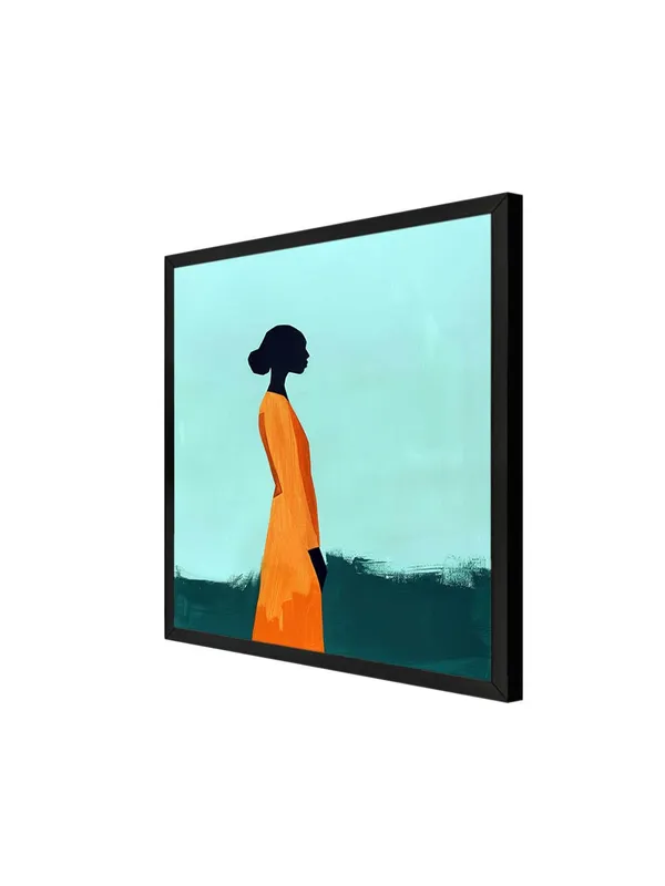Box_Fiber_Frame_Minimalist_Silhouette_Canvas-Wrapped_Painting_24X24_�_Elegant_Modern_African_Art_(BLF24X240483)