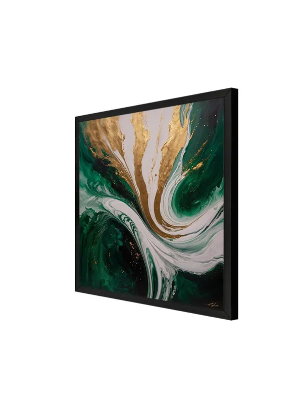 Box_Fiber_Frame_Emerald_Waves_with_hints_of_gold_add_a_sense_of_richness_and_movement_to_the_abstract_composition_abstract_painting_for_wall_(BLF24X240211)