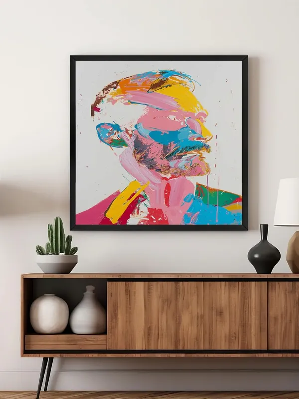 Box_Fiber_Frame_Dynamic_Male_Portrait_Canvas-Wrapped_Painting_-_36X36_|_Vibrant_Pop_Art_Style_Wall_Decor_(BLF36X360434)