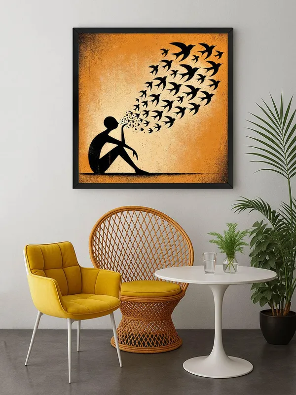 Box_Fiber_Frame_Expressive_Silhouette_Canvas-Wrapped_Painting_|_Artistic_Wall_Decor_for_Living_Rooms_and_Artistic_Spaces_36X36_Inches_(BLF36X360507)