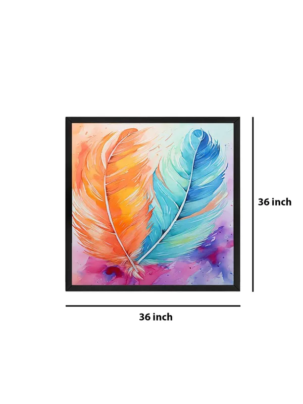 Box_Fiber_Frame_Feathers_Watercolor_Canvas-Wrapped_Painting,_36X36_-_Soft_and_Dreamy_Art_for_Calming_Decor_(BLF36X360397)