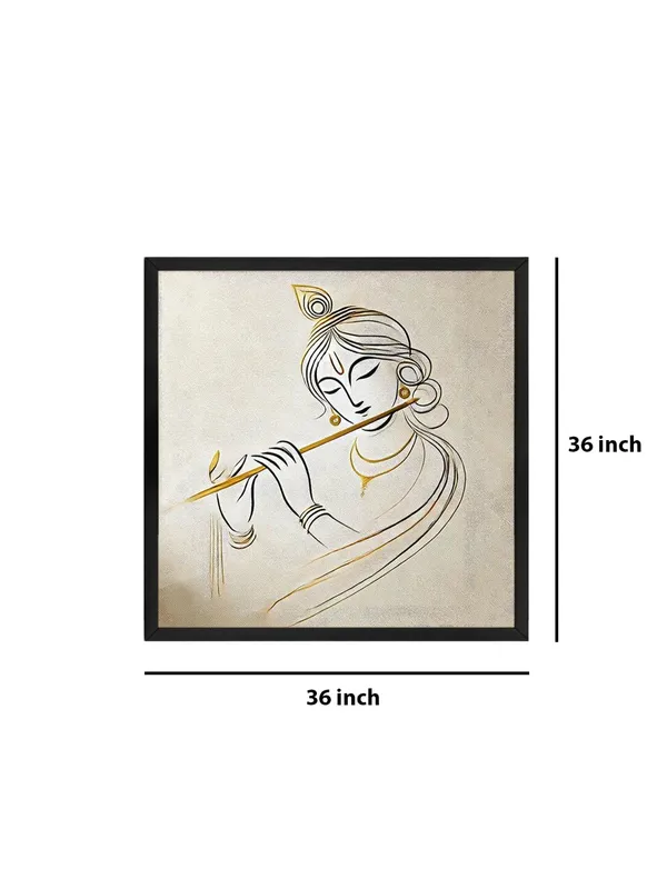 Box_Fiber_Frame_Elegant_Minimalist_Line_Art_of_Lord_Krishna_Playing_the_Flute_-_Canvas_Painting_|_Spiritual_Decor,_Indian_Religious_Art,_Hindu_Monochrome_Painting_(BLF36X360245)