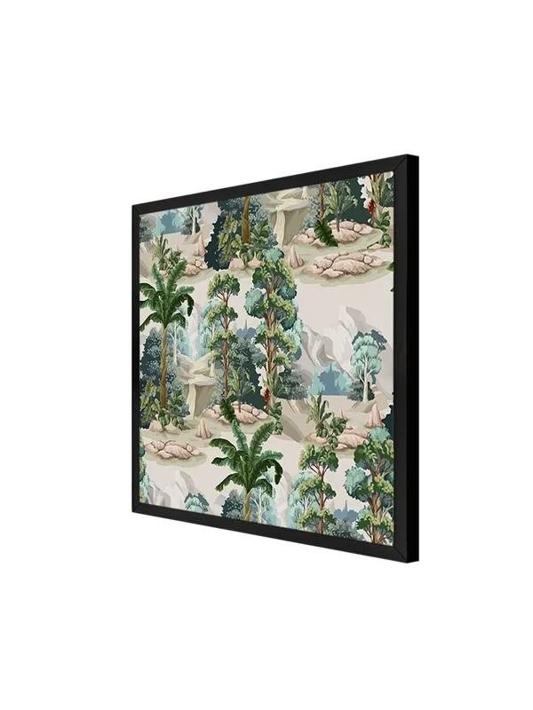 Box_Fiber_Frame_Lush_Tropical_Landscape_Art_Print_-_Detailed_Foliage_and_Mountainous_Terrain_Painting_for_Nature-Inspired_D�cor_(BLF36X360143)