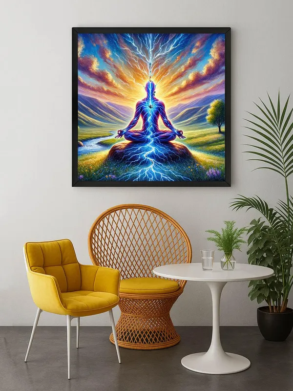 Box_Fiber_Frame_Canvas_Wrapped_Painting_of_Lord_Hanuman_with_Divine_Aura_-_Powerful_Spiritual_Decor_for_Any_Room_-24X24_Inches_(BLF24X240520)