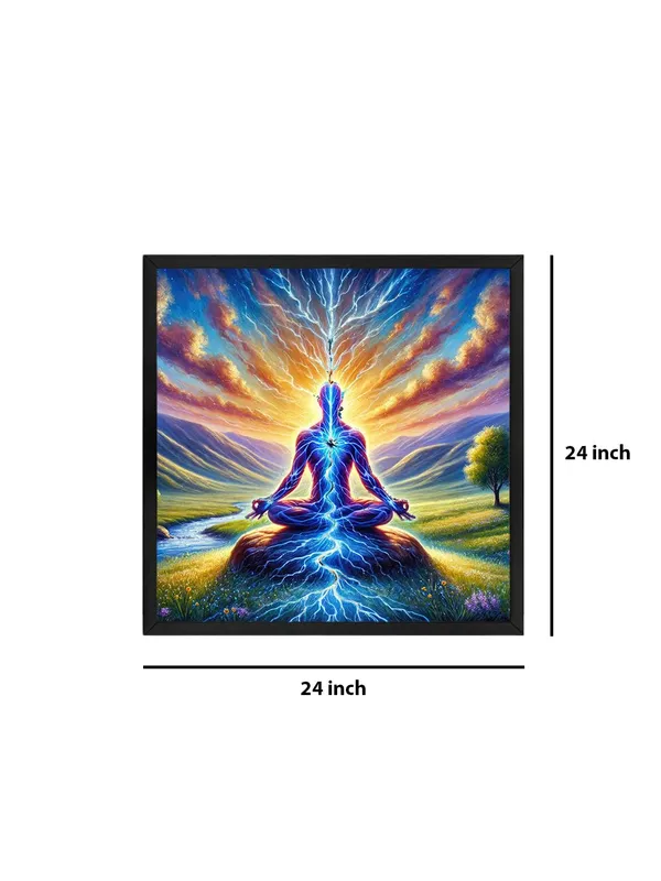 Box_Fiber_Frame_Canvas_Wrapped_Painting_of_Lord_Hanuman_with_Divine_Aura_-_Powerful_Spiritual_Decor_for_Any_Room_-24X24_Inches_(BLF24X240520)