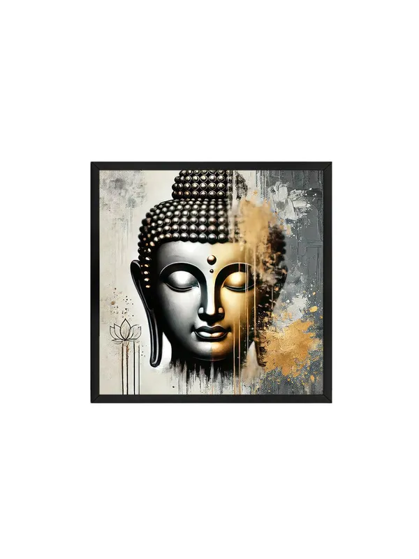 Box_Fiber_Frame_Canvas_Wrapped_Painting_of_Buddha_in_Modern_Art_Style_-_Zen_Decor_for_Peaceful_Homes_-_36X36_Inches_(BLF36X360541)