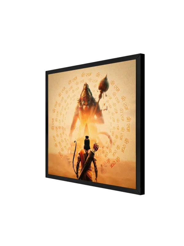 Box_Fiber_Frame_Lord_Ram_and_Hanuman_with_Glowing_Divine_Presence_-_Canvas_Painting_|_Hindu_Deity_Art,_Ramayana_Devotional_Painting,_Spiritual_Wall_Decor_(BLF36X360264)