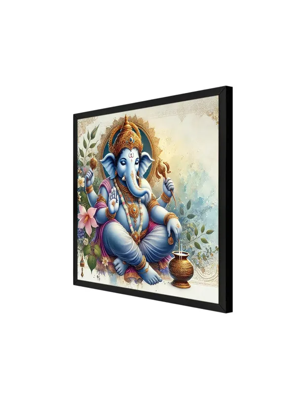 Box_Fiber_Frame_Radiance_of_the_Sacred:_Lord_Ganesha�s_Divine_Light_Shining_Through_the_Ages_-_Canvas_Painting_|_Indian_Spiritual_Art,_Ganesh_Wall_Decor,_Hindu_Religious_Art_(BLF36X360234)