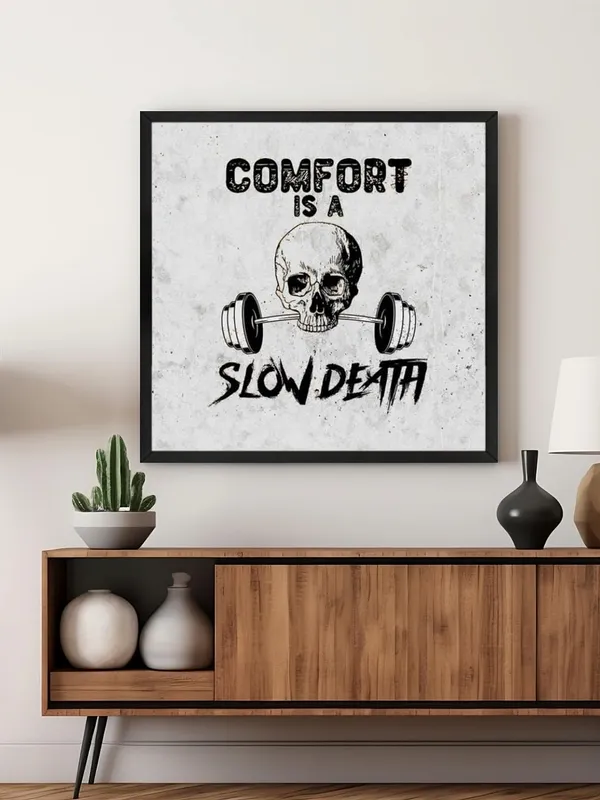 Box_Fiber_Frame_Motivational_Skull_Fitness_Canvas-Wrapped_Painting_24X24_-_Bold_Gym_Wall_Decor_(BLF24X240500)