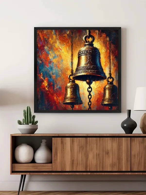 Box_Fiber_Frame_Golden_Temple_Bells_with_Vibrant_Abstract_Background_-_Canvas_Painting_|_Spiritual_Art,_Indian_Religious_Decor,_Temple_Deco_(BLF24X240247)