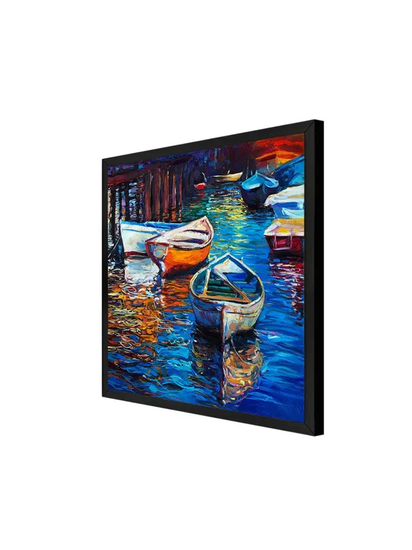 Box_Fiber_Frame_Serene_Boats_at_Dock_Canvas-Wrapped_Painting,_Perfect_for_Coastal_Homes_(BLF24X240312)