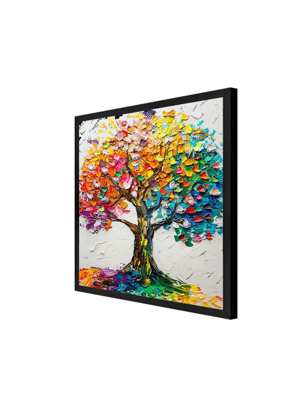 Box_Fiber_Frame_Colorful_Tree_Canvas-Wrapped_Painting,_24X24_-_Vibrant_Nature_Art_for_Living_Room_or_Bedroom_(BLF24X240392)