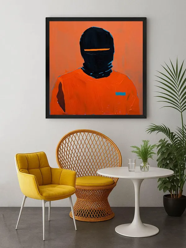 Box_Fiber_Frame_Masked_Figure_Canvas-Wrapped_Painting,_36X36_-_Mysterious_Abstract_Art_for_Bold_Interiors_(BLF36X360412)
