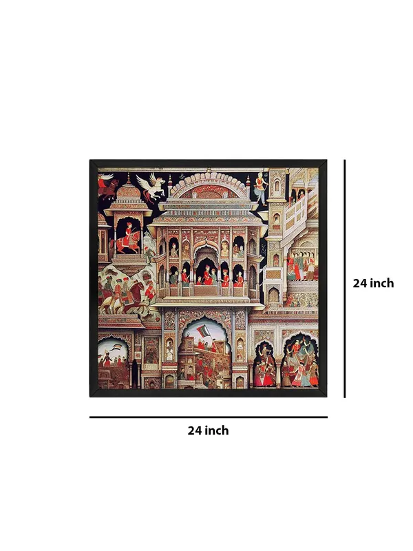 Box_Fiber_Frame_Traditional_Indian_Palace_Art_Print_-_Vibrant_Scene_with_Ornate_Architecture,_Intricate_Murals,_and_Cultural_Figures_(BLF24X240165)