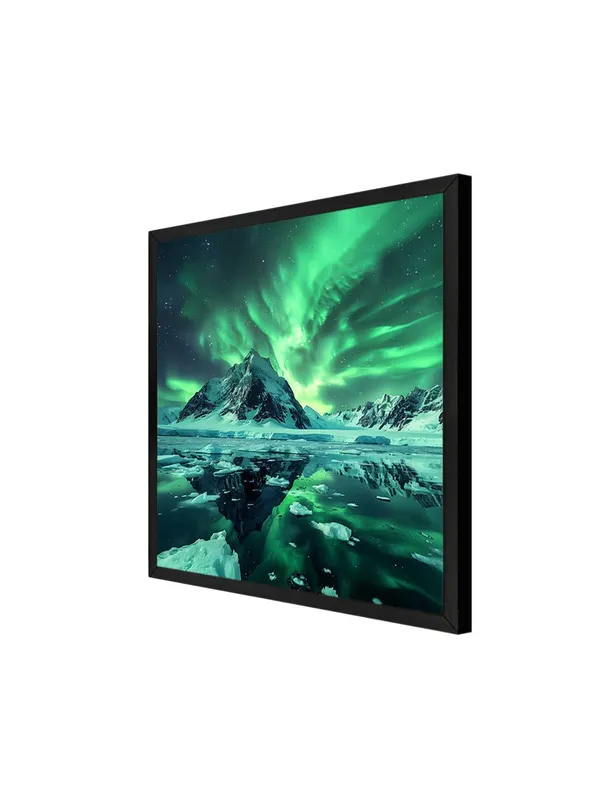 Box_Fiber_Frame_Mystical_Aurora_Canvas-Wrapped_Painting_36X36_-_Northern_Lights_Over_Icy_Peaks_(BLF36X360339)