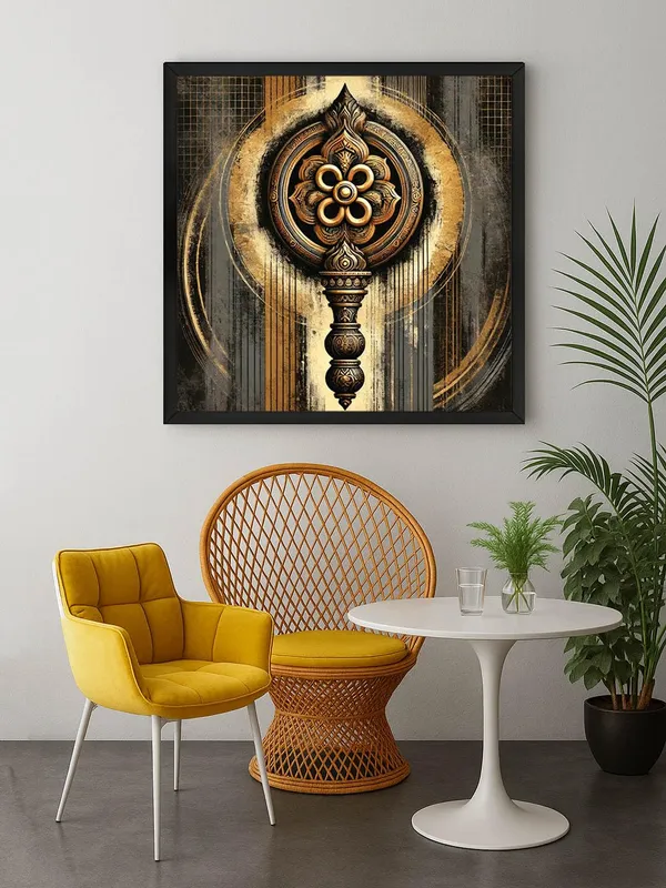 Box_Fiber_Frame_Canvas_Wrapped_Painting_of_Ornamental_Mandala_-_Spiritual_Art_for_Yoga_Studios_-_24X24_Inches_(BLF24X240548)