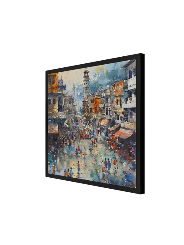 Box_Fiber_Frame_Bustling_Bazaar_in_the_Heart_of_the_City_or_Vibrant_Streets_of_the_Old_Towncity_painting_for_wall_decoration_(BLF36X360179)