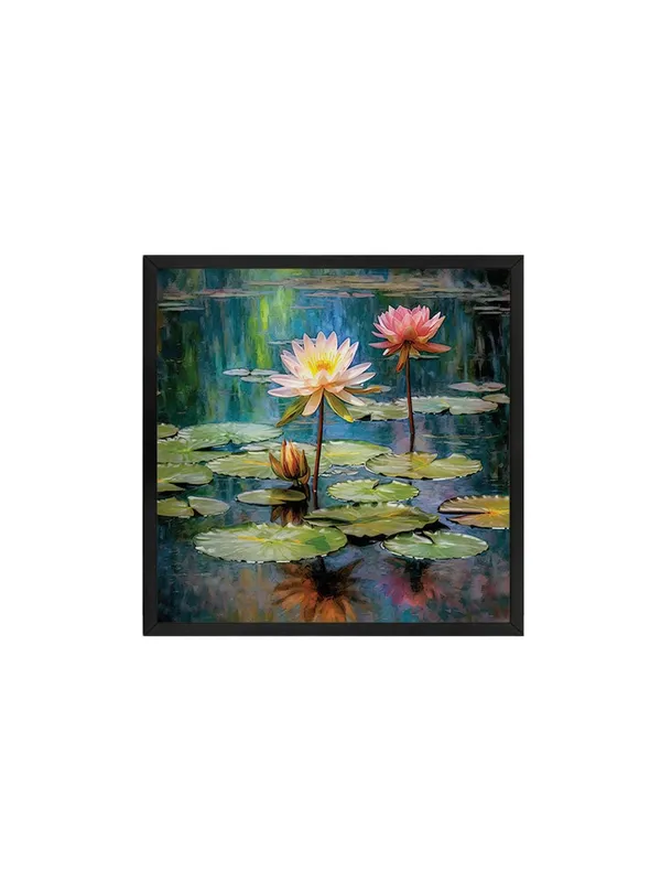 Box_Fiber_Frame_Tranquil_Water_Lily_Art_Print_-_Vibrant_Pond_with_Blooming_Pink_and_White_Water_Lilies_for_Peaceful_Home_D�cor_(BLF24X240149)