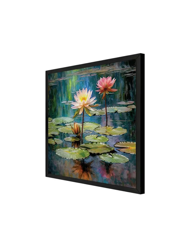 Box_Fiber_Frame_Tranquil_Water_Lily_Art_Print_-_Vibrant_Pond_with_Blooming_Pink_and_White_Water_Lilies_for_Peaceful_Home_D�cor_(BLF24X240149)