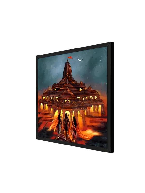 Box_Fiber_Frame_Mystic_Temple_at_Night_Canvas-Wrapped_Painting_|_Spiritual_Landscape_Art_for_Peaceful_Home_D�cor_36X36_Inches_(BLF36X360506)