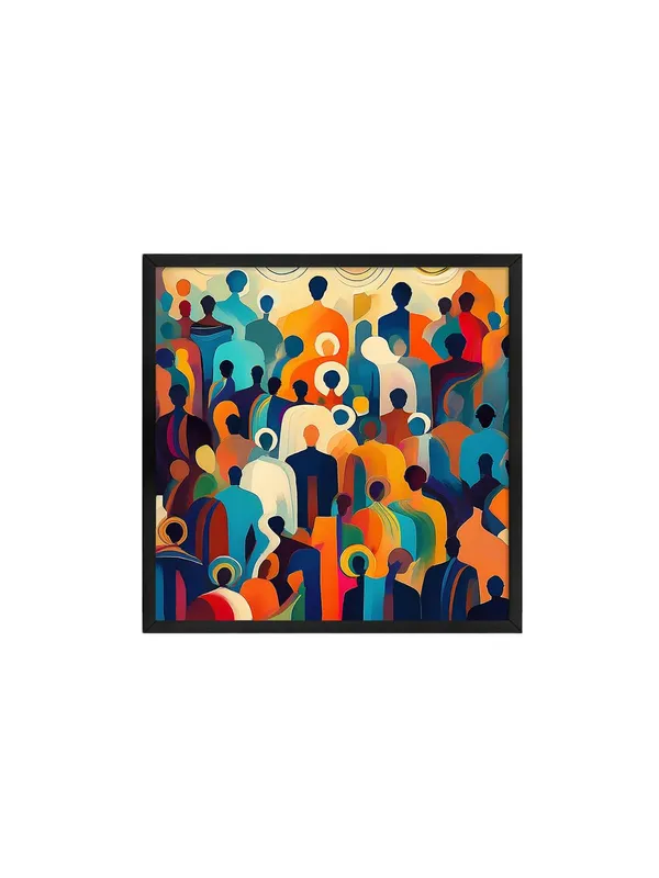 Box_Fiber_Frame_Diverse_Silhouettes_Canvas-Wrapped_Painting_|_Unique_Pop_Art_for_Living_Room,_Hallways,_and_Creative_Spaces_24X24_Inches_(BLF24X240503)