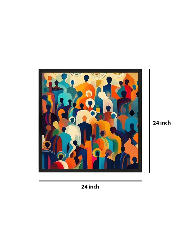 Box_Fiber_Frame_Diverse_Silhouettes_Canvas-Wrapped_Painting_|_Unique_Pop_Art_for_Living_Room,_Hallways,_and_Creative_Spaces_24X24_Inches_(BLF24X240503)
