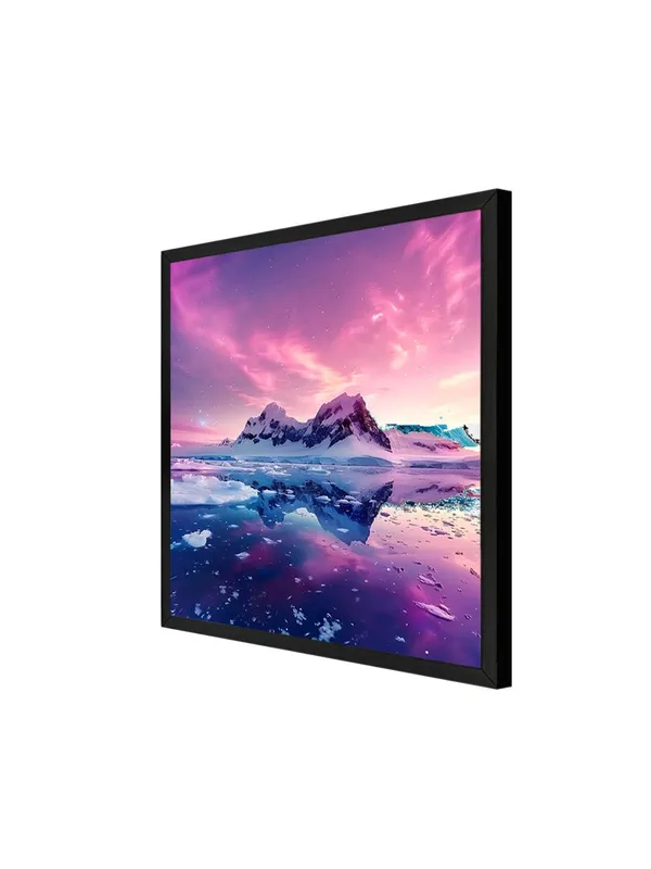 Box_Fiber_Frame_Enchanting_Twilight_Canvas-Wrapped_Painting_36X36_-_Aurora_Sky_Reflection_Art_(BLF36X360338)