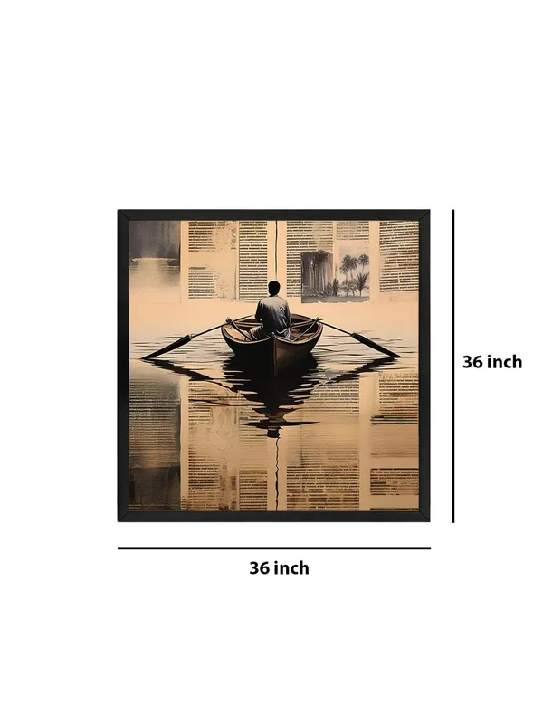 Box_Fiber_Frame_Solitary_Voyage:_A_Thoughtful_Rowing_Boat_Canvas_Painting_Reflecting_Artistic_Introspection,_Perfect_for_Symbolic_Journey_Art_and_Home_D�cor_(BLF36X360296)