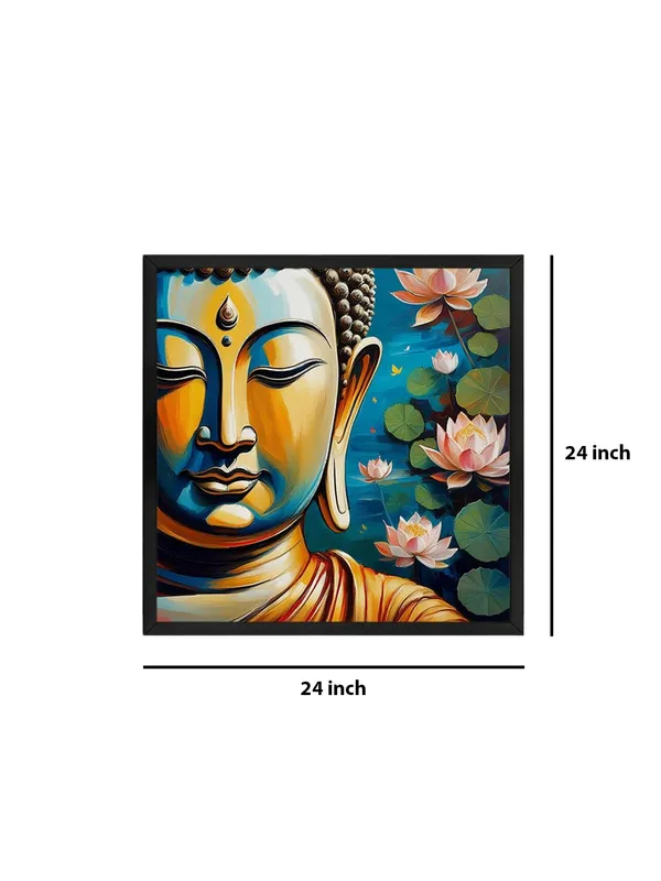 Box_Fiber_Frame_Vibrant_Buddha_Painting_with_Lotus_Flowers_-_Serene_and_Spiritual_Wall_Art_(BLF24X240175)