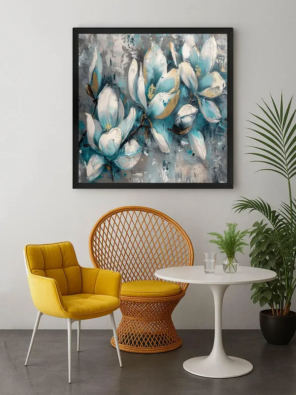 Box_Fiber_Frame_blossoming_flowers_depicted_in_the_artwork_Blossoms_in_Blue_flower_art_flowers_paintings_for_bedroom_(BLF24X240212)