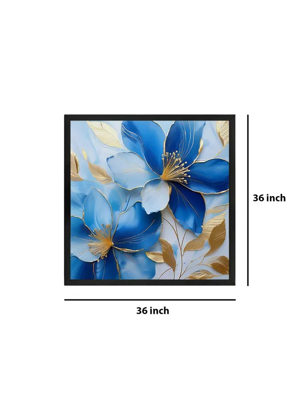 Box_Fiber_Frame_Elegant_Blue_and_Gold_Flower_Painting_-_Modern_Floral_Art_with_Intricate_Details_and_Luxurious_Accents_(BLF36X360173)