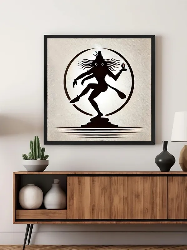 Box_Fiber_Frame_Minimalist_Silhouette_of_Nataraja_in_Cosmic_Dance_-_Canvas_Painting_|_Shiva_Art,_Indian_Traditional_Decor,_Monochrome_Religious_Painting_(BLF36X360241)